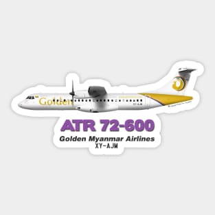 Avions de Transport Régional 72-600 - Golden Myanmar Airlines Sticker